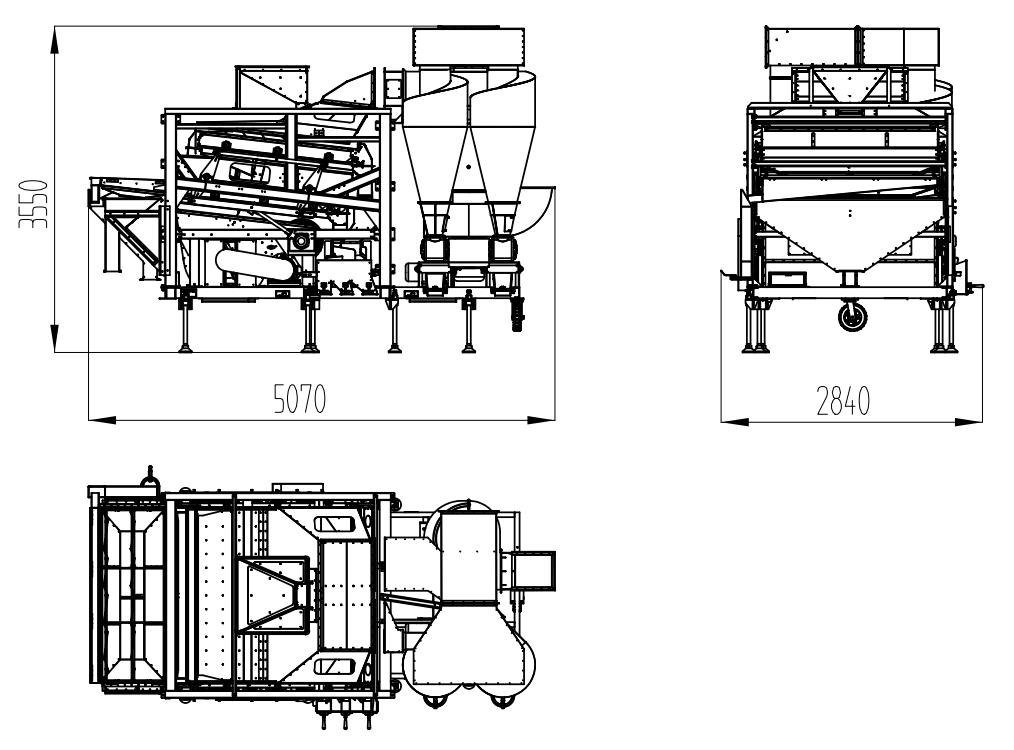1753865629993041.jpg 5XFZ-40ZA復式比重清選機(單體振動槽結(jié)構(gòu))(外形尺寸圖).jpg